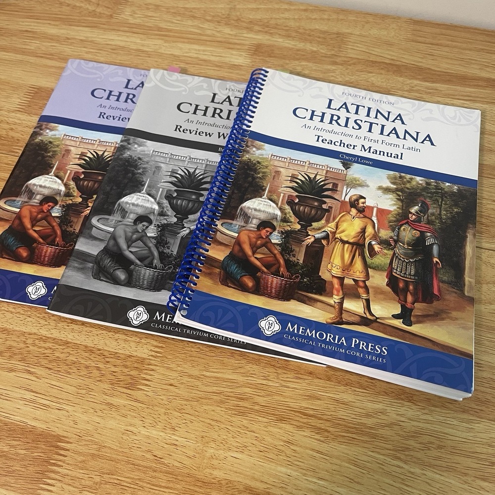 Latina Christiana Teacher Manual 4th Edition/review Worksheets/answer Key